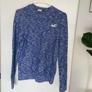 HOLLISTER blue sweater